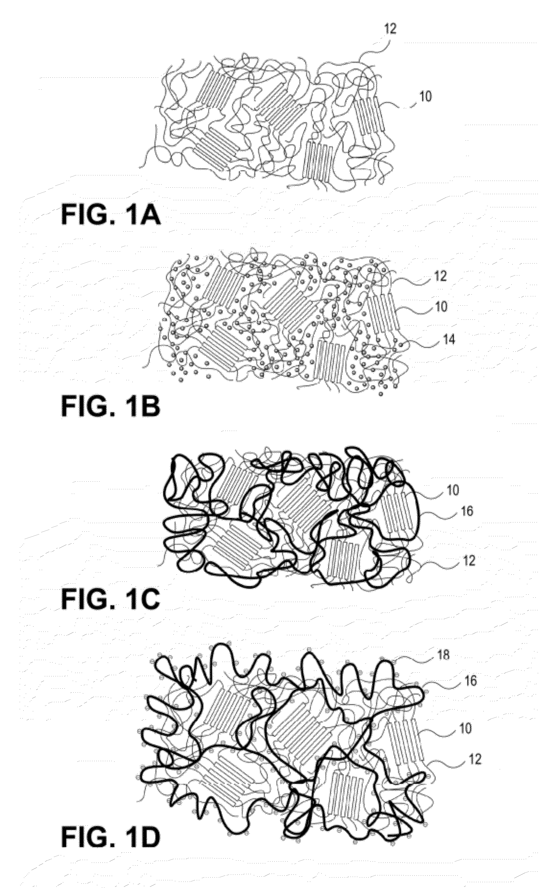 Orthopedic implants having gradient polymer alloys