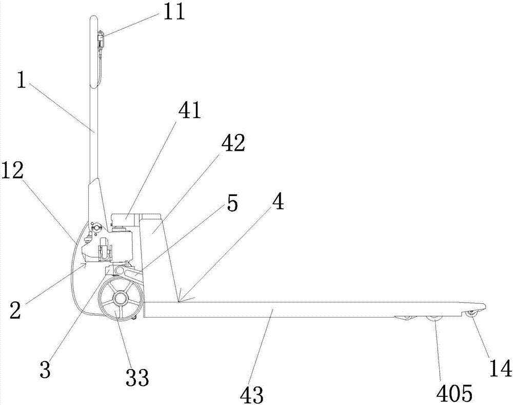 Hydraulic hand pallet truck