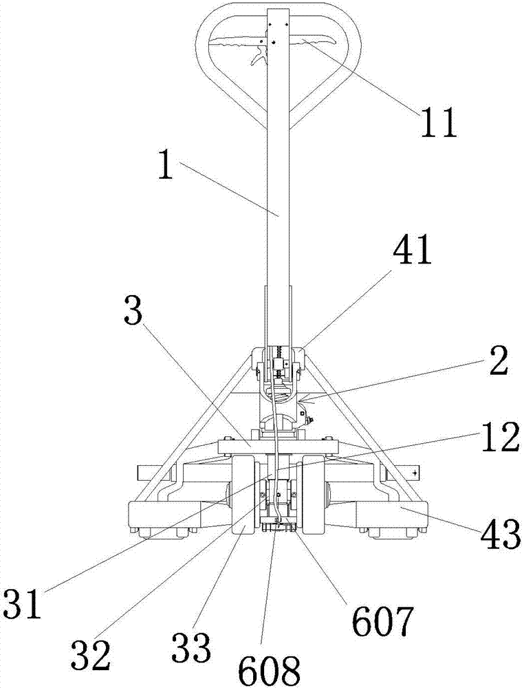 Hydraulic hand pallet truck