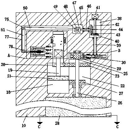 Door switch device