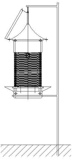 Solar insecticidal lamp