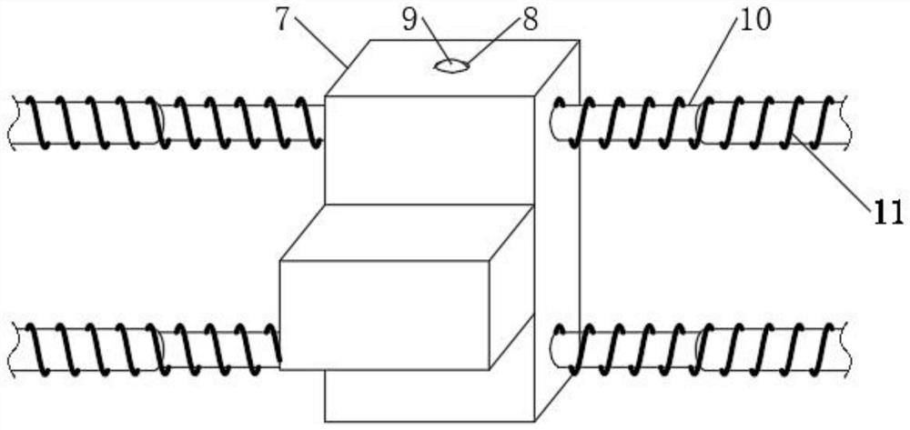 An agricultural planting support frame based on temperature self-adaptive adjustment