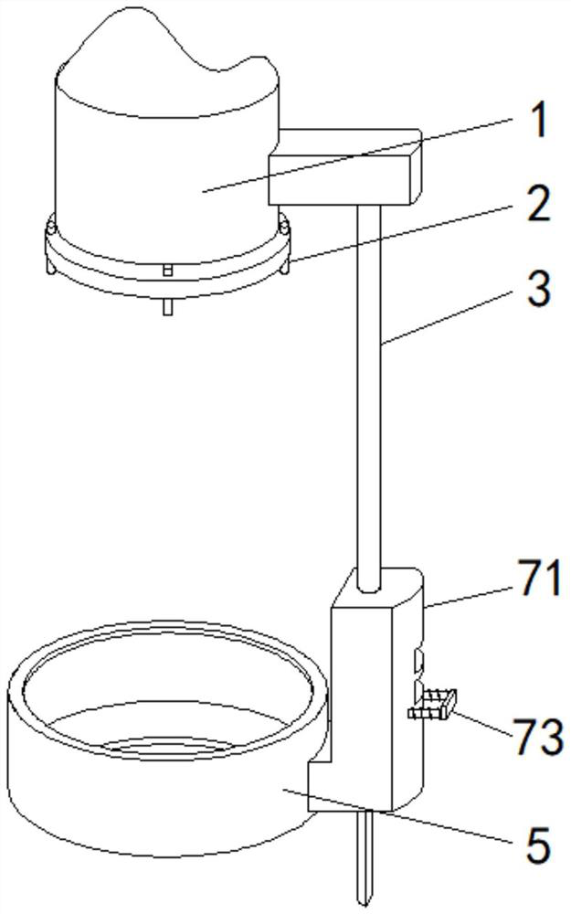 Machining die for compression pump shell