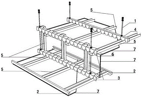 Light-steel keel ceiling suspension and wall sealing method and structure