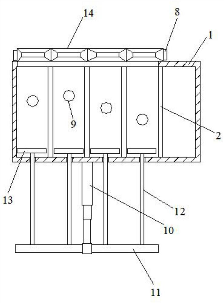 Advanced mathematics probability demonstration device