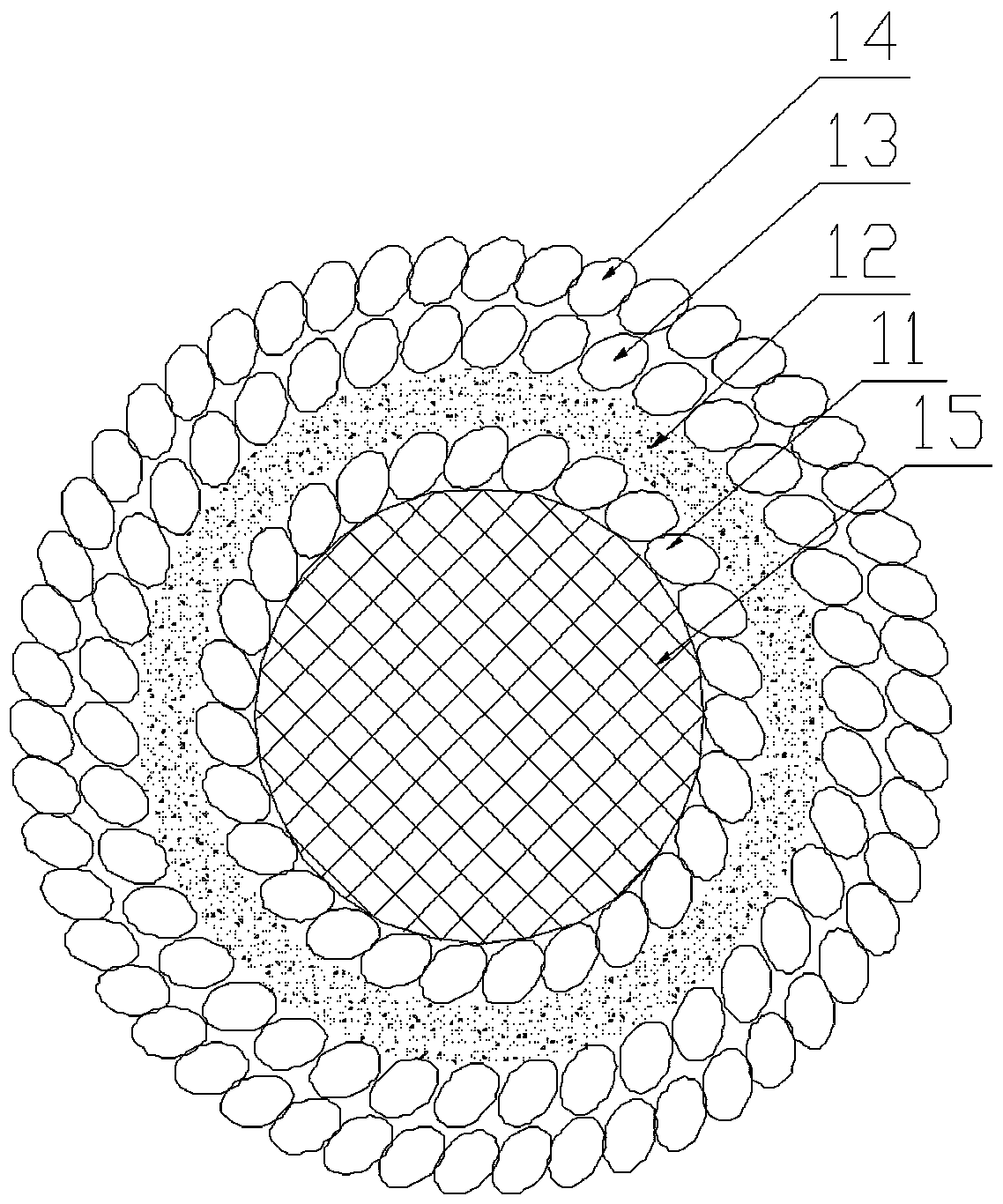 Tissue engineering bionic liver lobe structure based on 3D printing of living cells and preparation method thereof