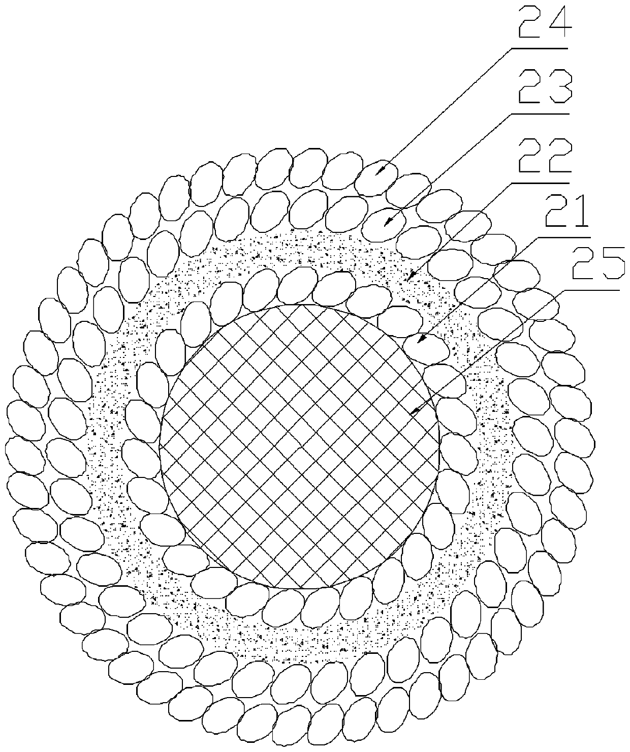 Tissue engineering bionic liver lobe structure based on 3D printing of living cells and preparation method thereof