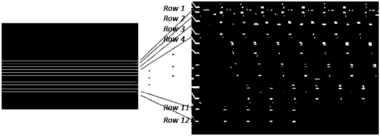 Method and device for rapidly measuring flatness of keyboard key caps based on structured light imaging