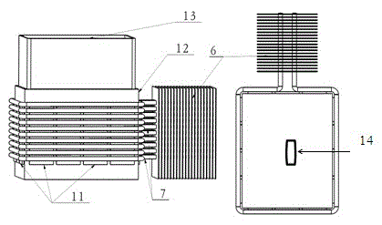 Semiconductor refrigeration equipment achieving heat radiation through heat pipes