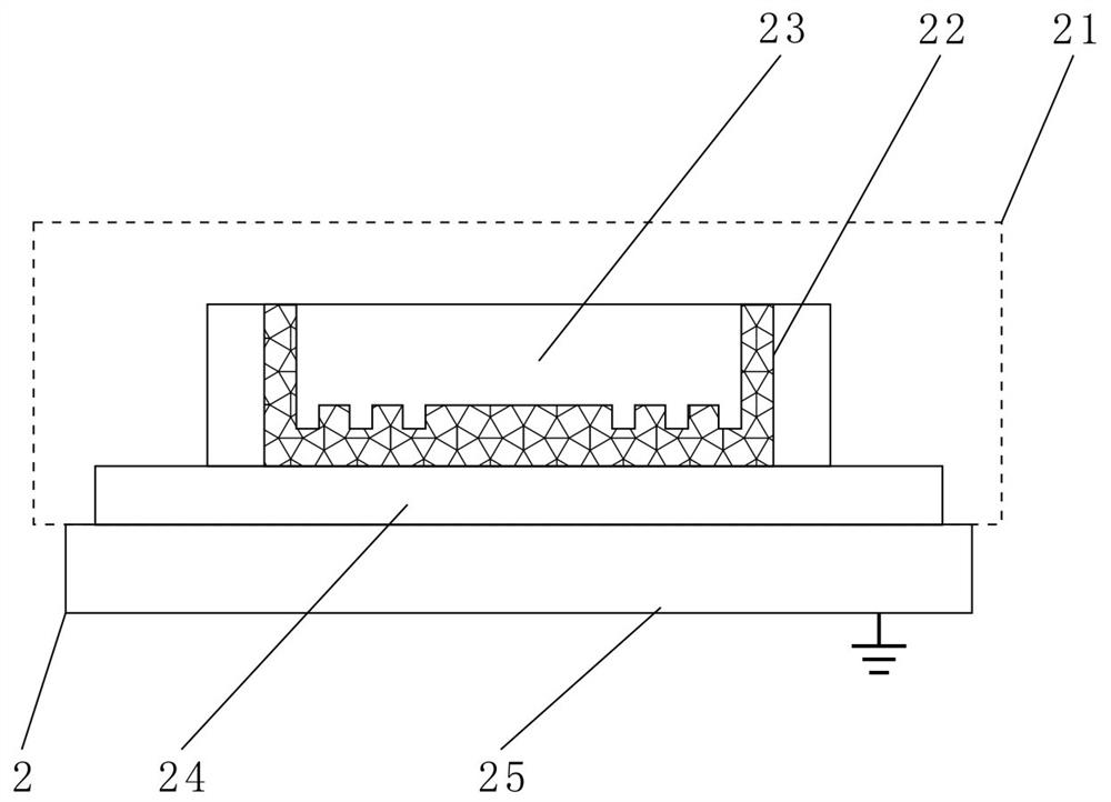 System for detecting electromagnetic exposure cell biological effect in vitro