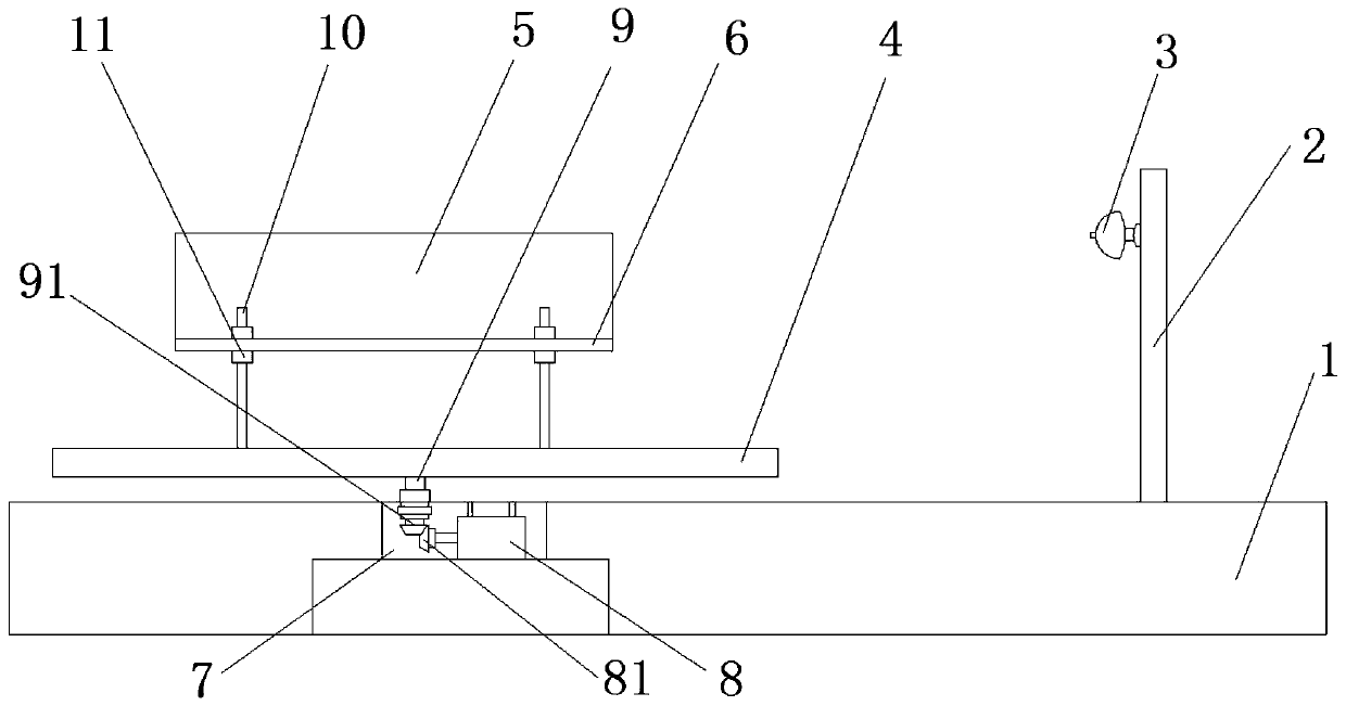 High-precision finished die inspection device