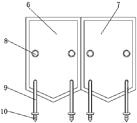 Cofferdam device for hydraulic construction