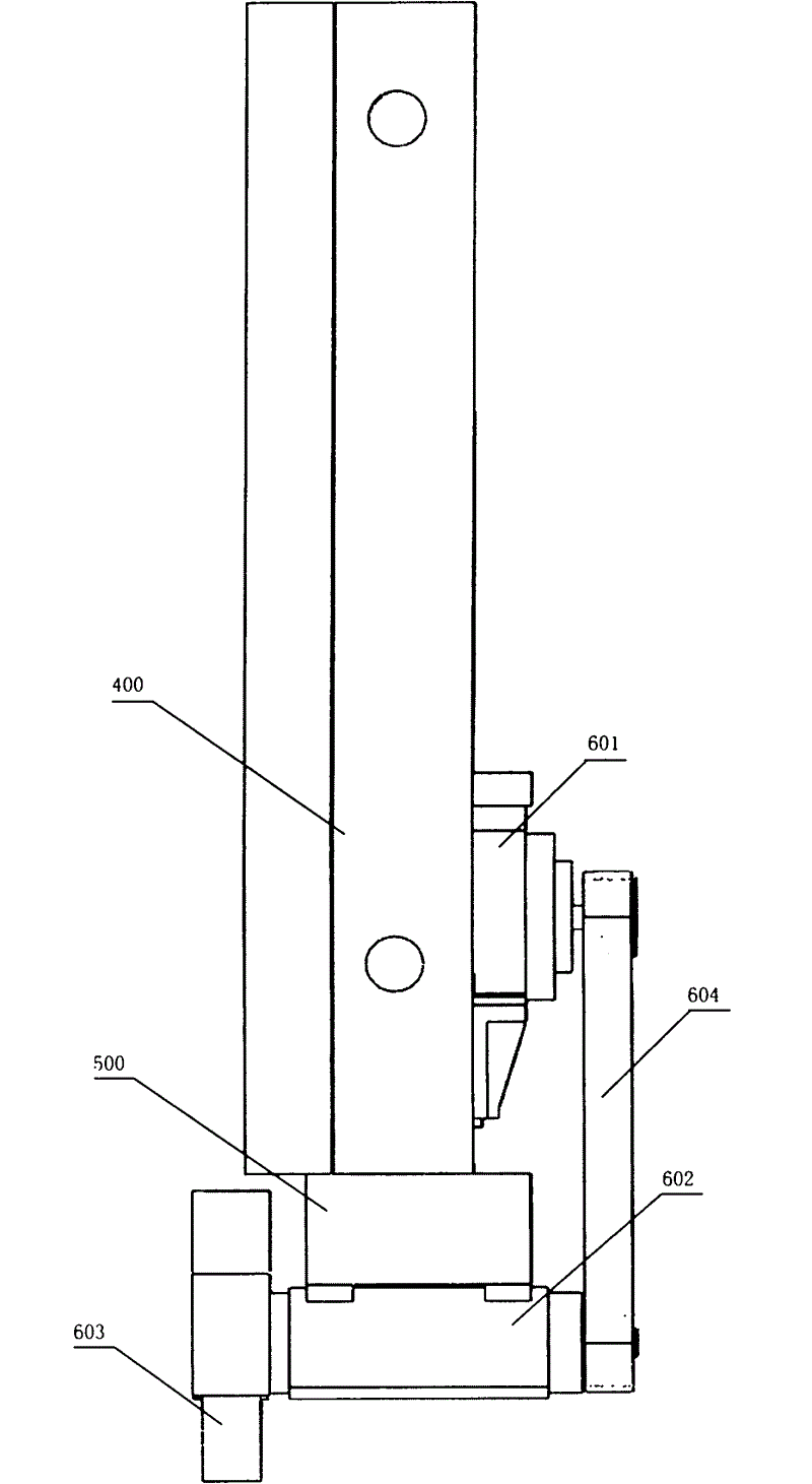 Bridge type numerical control planogrinder structure