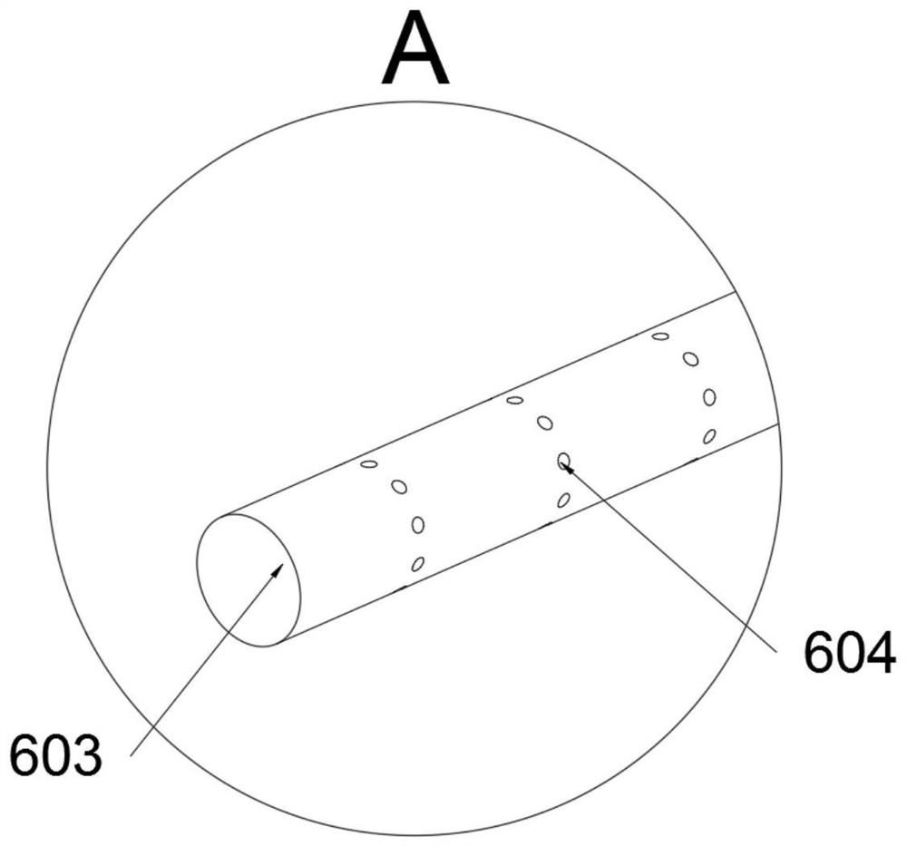 Multidirectional machining device for machining elevator type mechanical parts