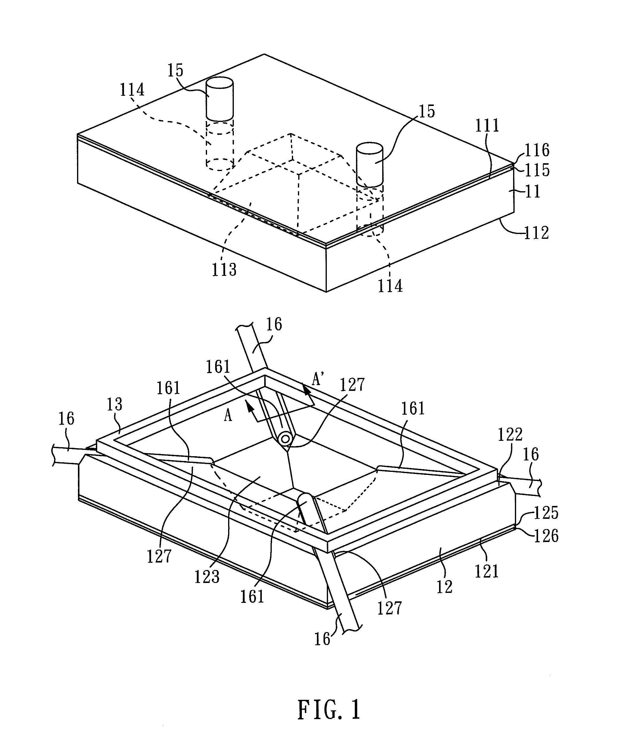 Specimen box for electron microscope