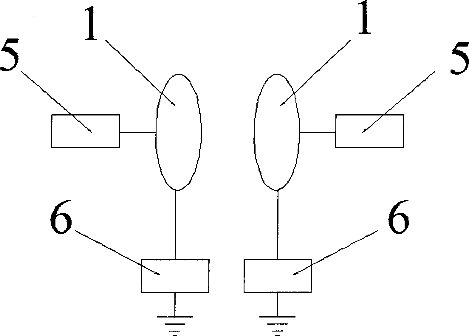 Method and apparatus for electric charge lightning guidance