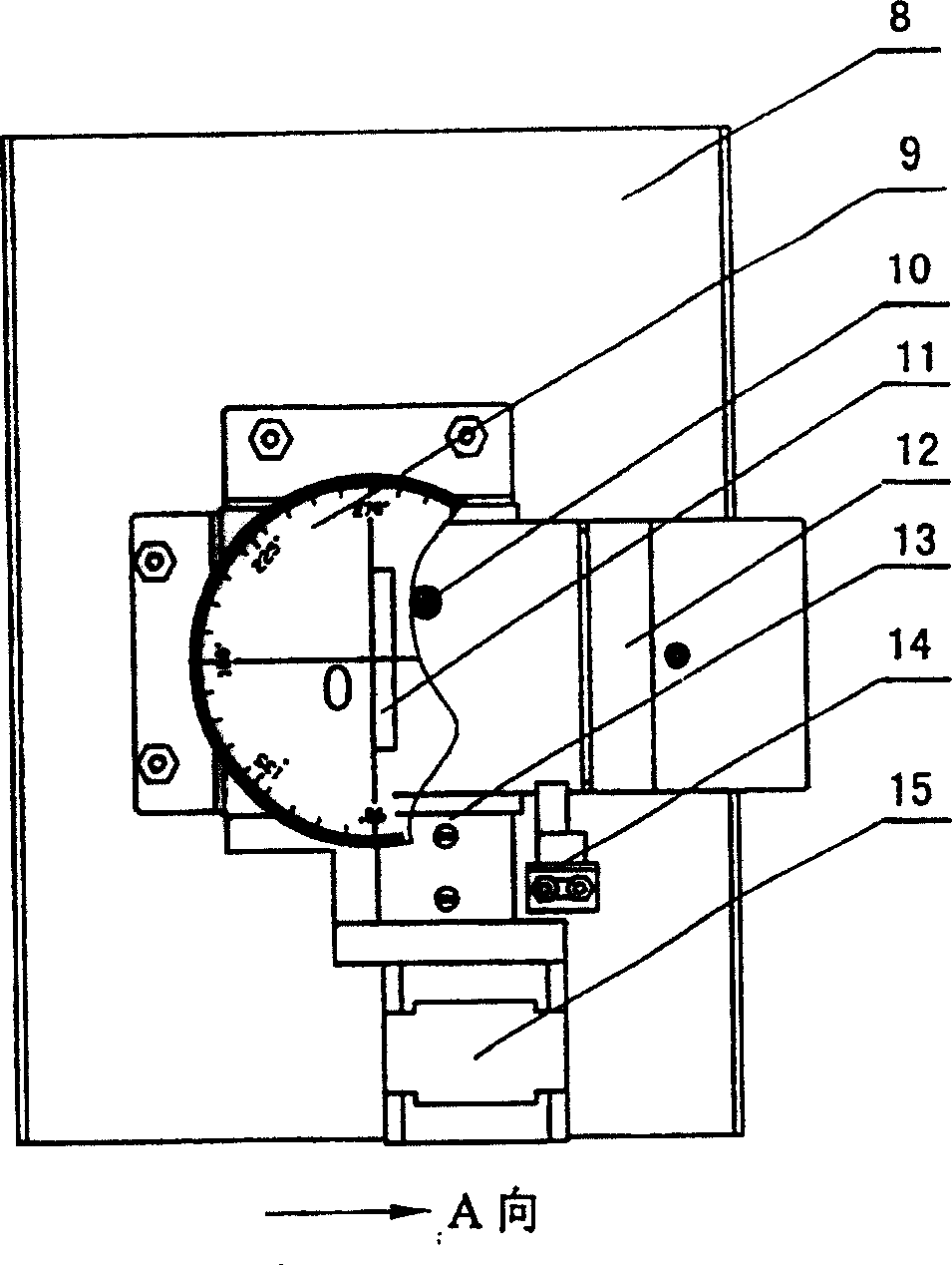 Optical parameter absolute value measuring device and method thereof