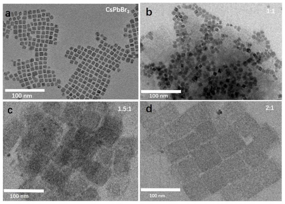 Dimension reduction method of three-dimensional perovskite