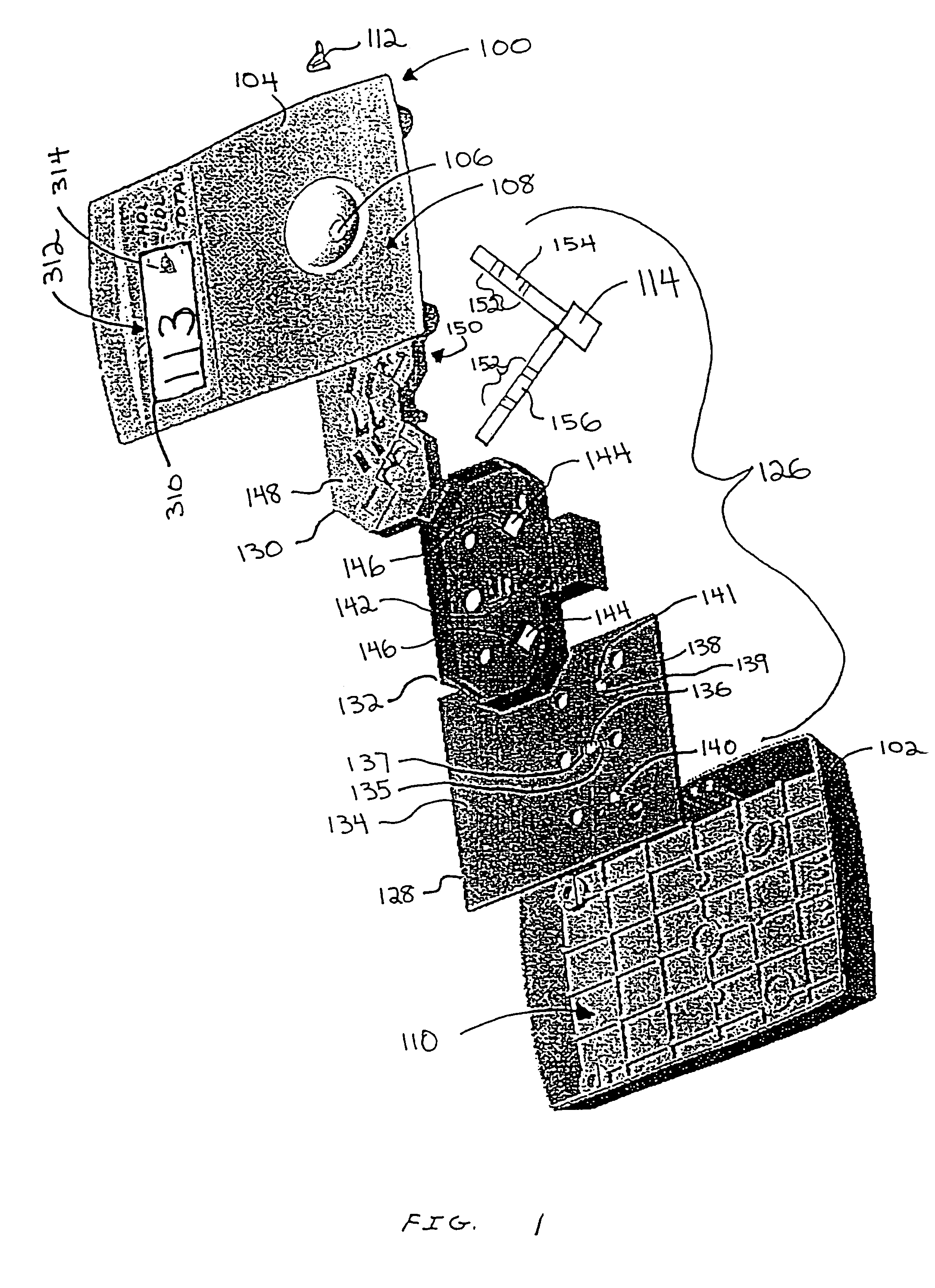 Dry reagent strip configuration and systems and methods for multiple analyte determination