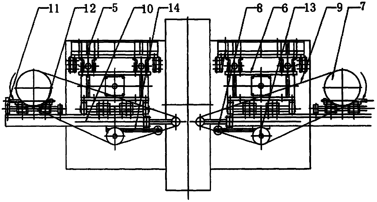 Profiling automatic polishing vehicle with polishing belt pressure capable of being accurately adjusted