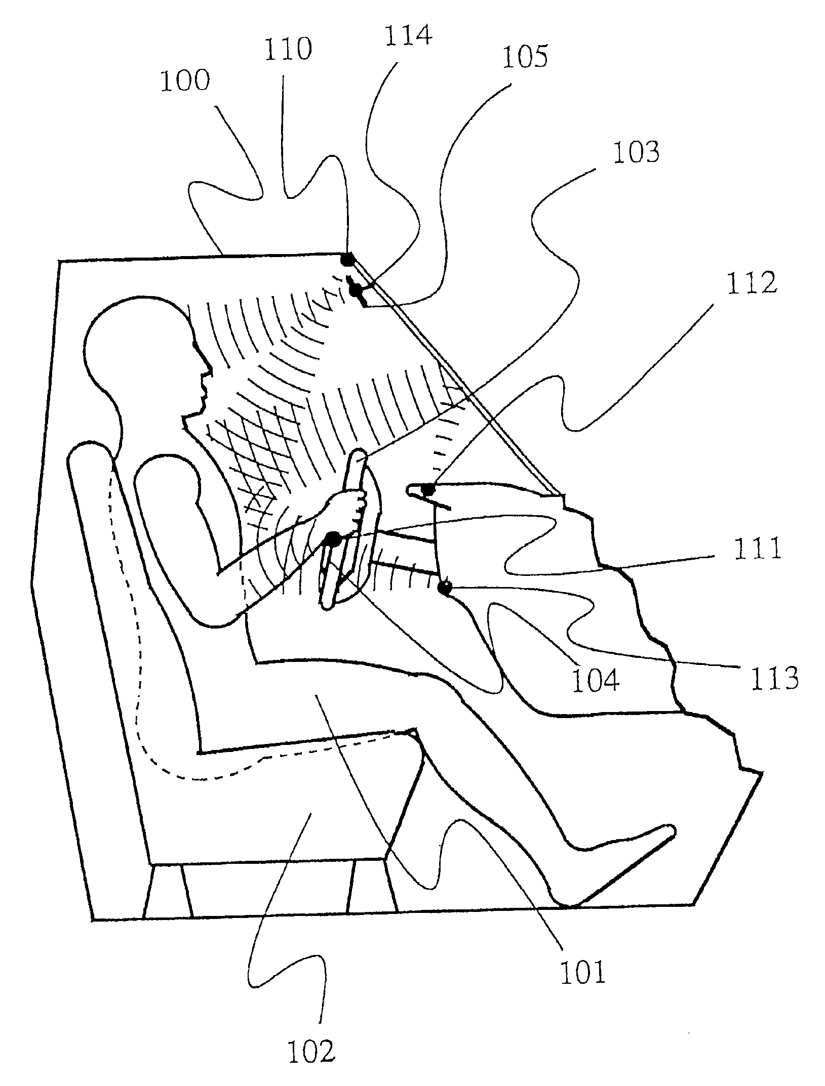 Method and apparatus for controlling an airbag