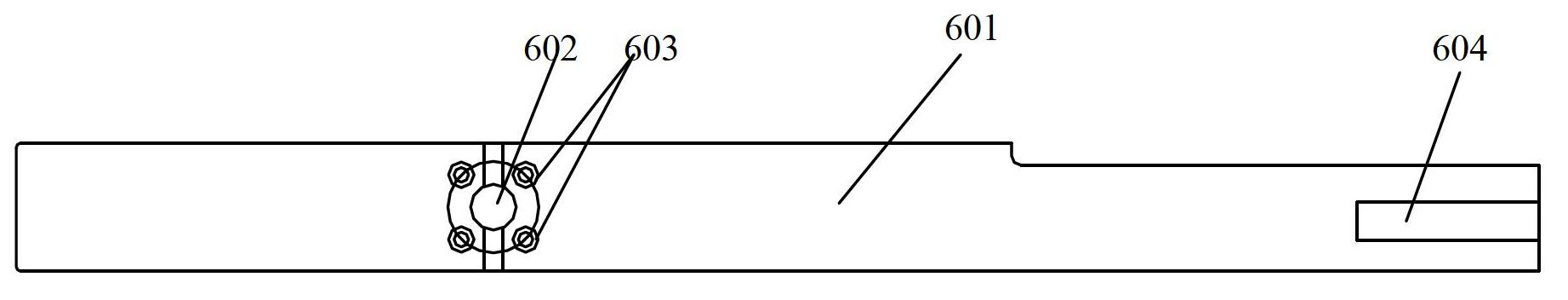 Machining method for large box body hole series and jig cutter box