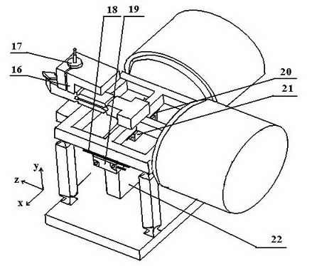 High-precision large-stroke triaxial fast cutter servo device