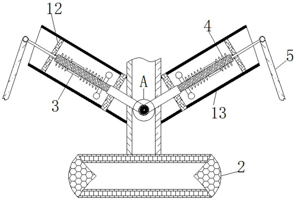 A processing and grinding device for simulated pattern of synthetic bottom plate