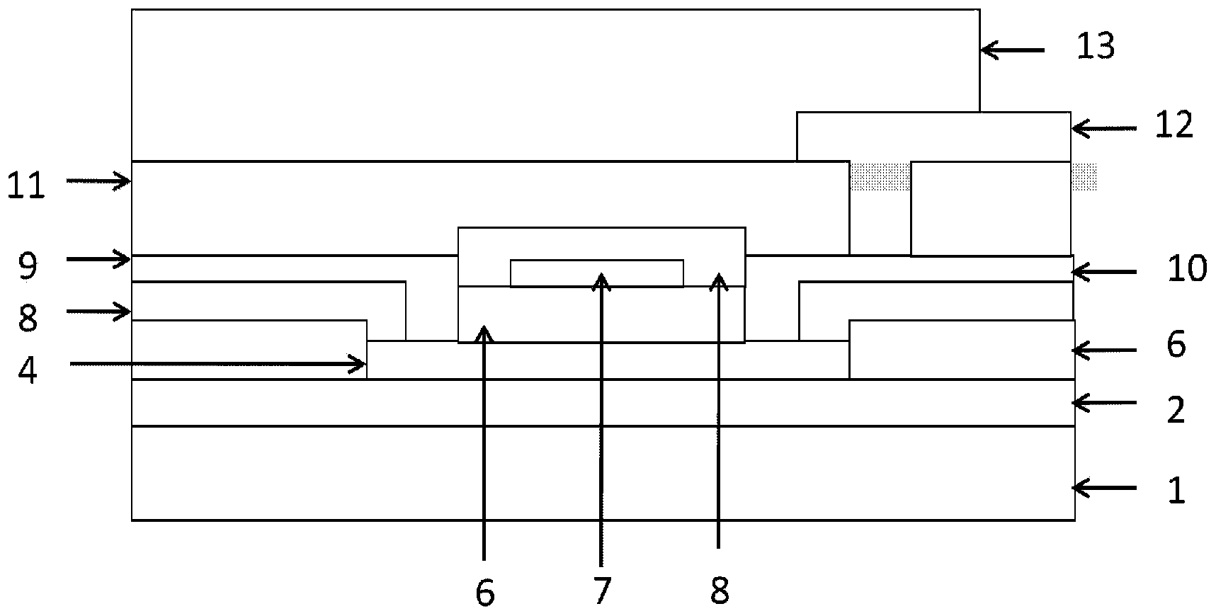 Low-temperature poly-silicon TFT array substrate, manufacturing method thereof and display device