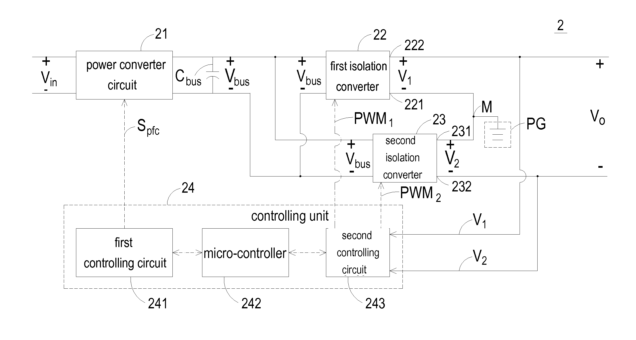 High-voltage power supply module and power supply system