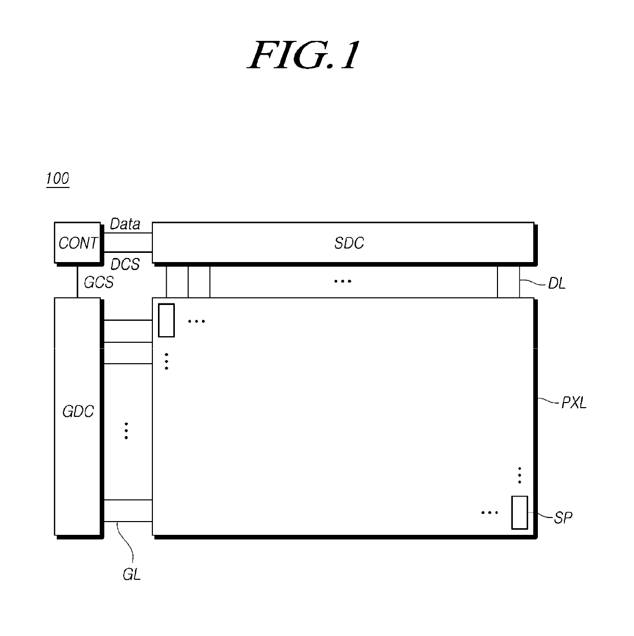 Micro Display Device and Display Integrated Circuit