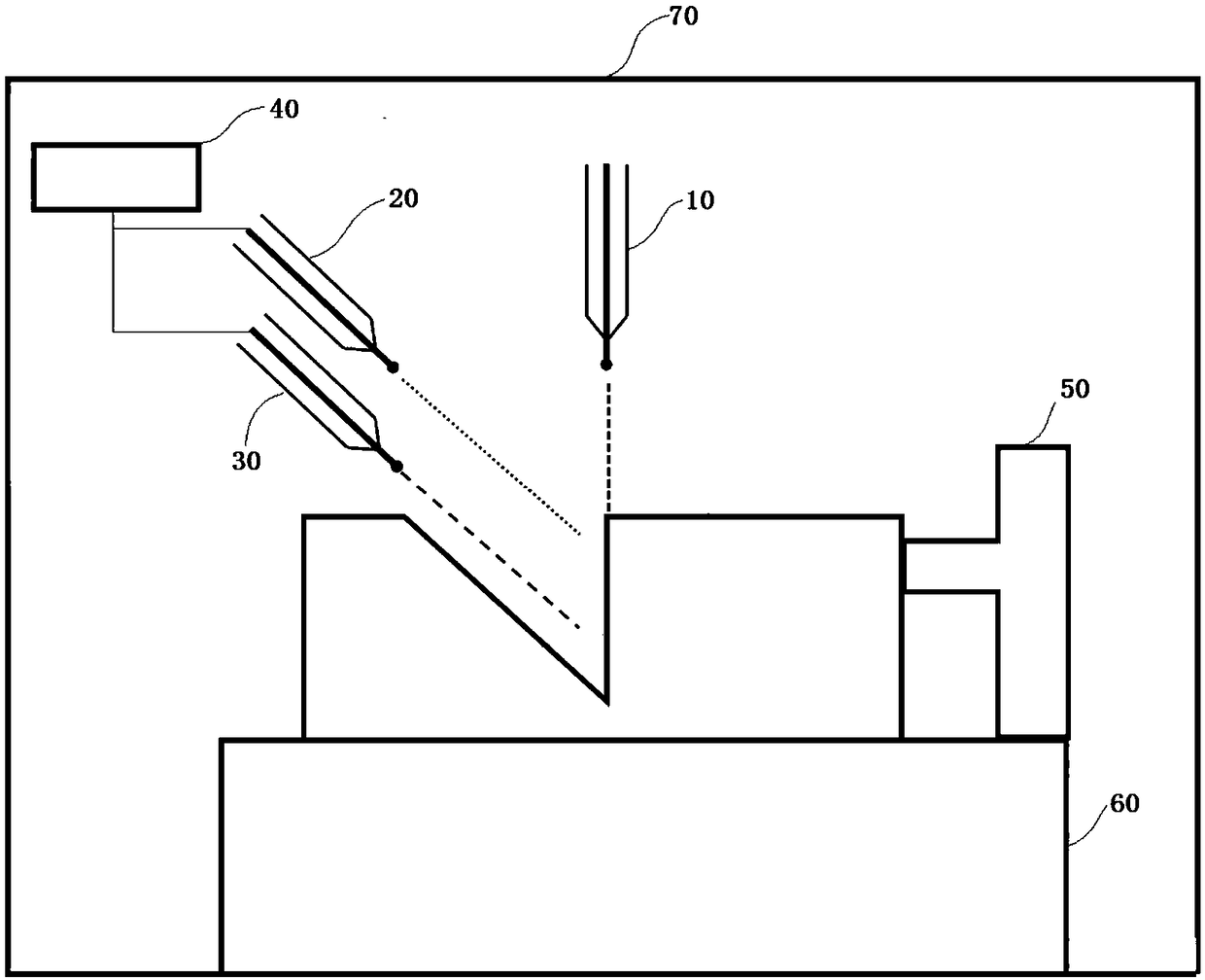 Reconstruction method and system for three-dimensional microstructure of material