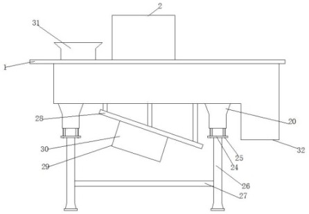 Linear vibrating screen capable of conducting dry-and-wet-type grading