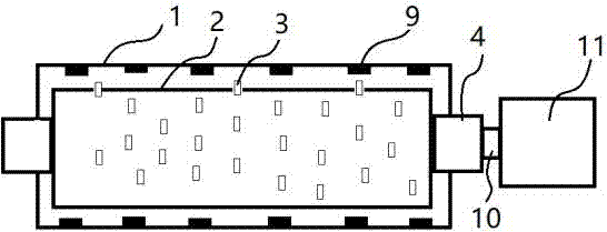 Double-effect damage prevention roller treatment device