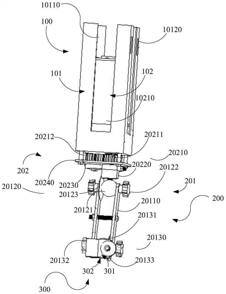 Welding gun mounting device