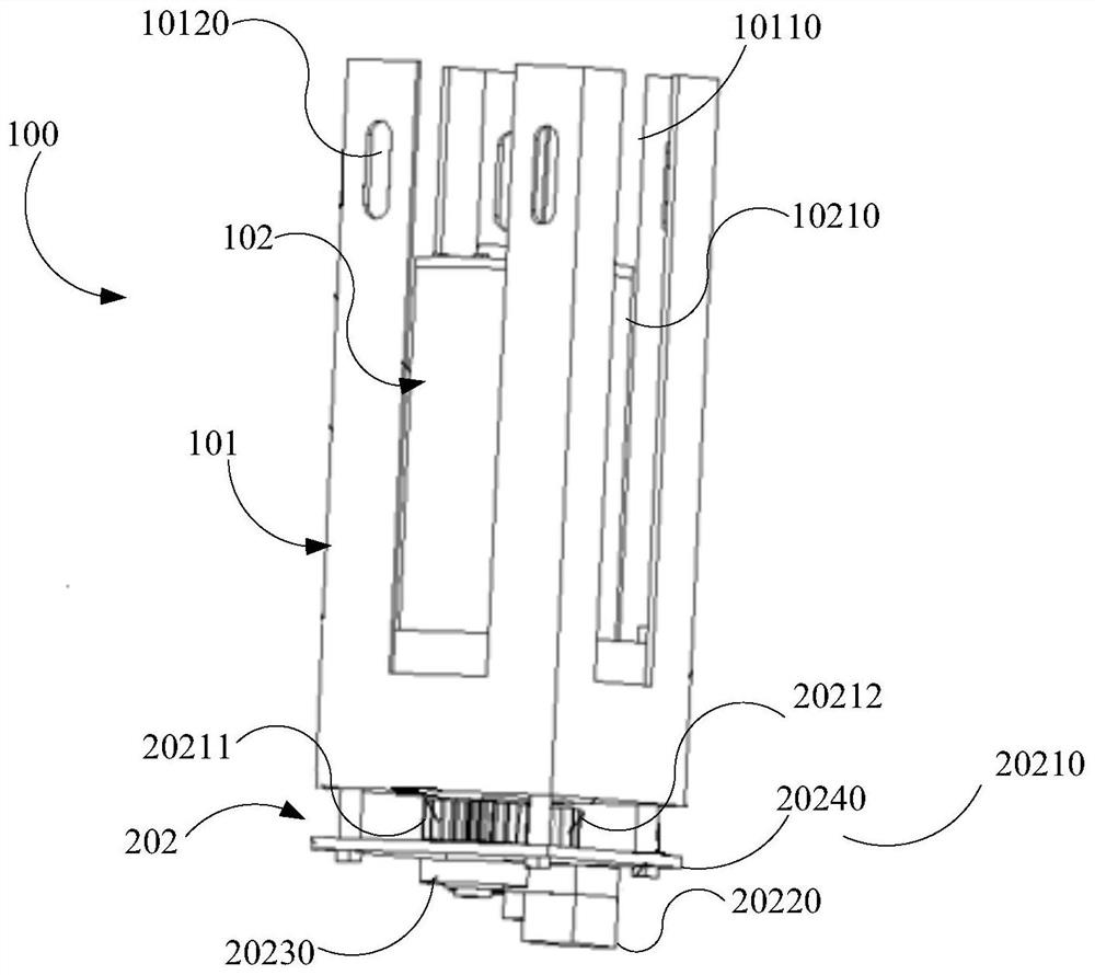 Welding gun mounting device