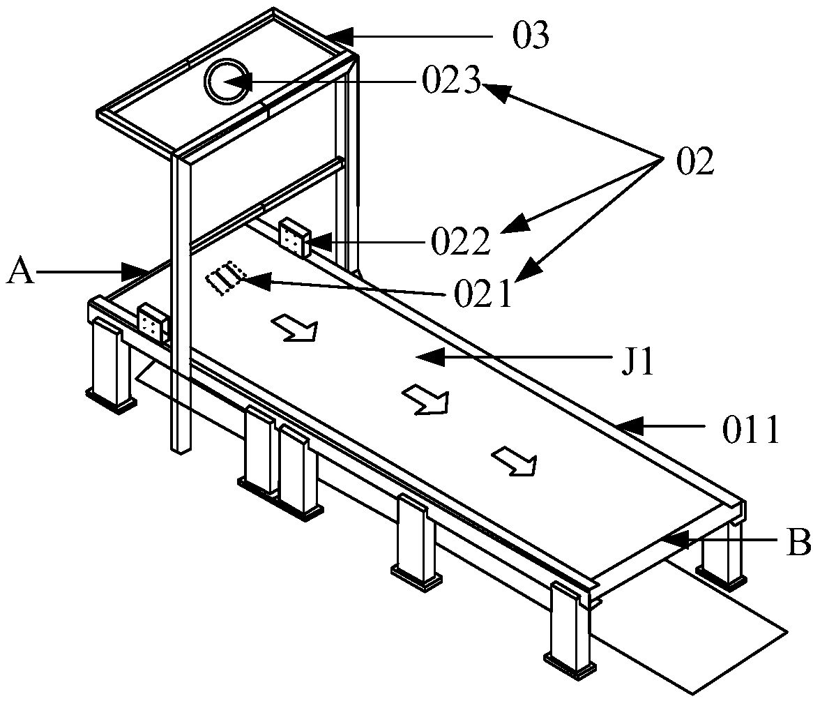 Cargo loading device of automatic guided vehicle, control method of cargo loading device and control system of cargo loading