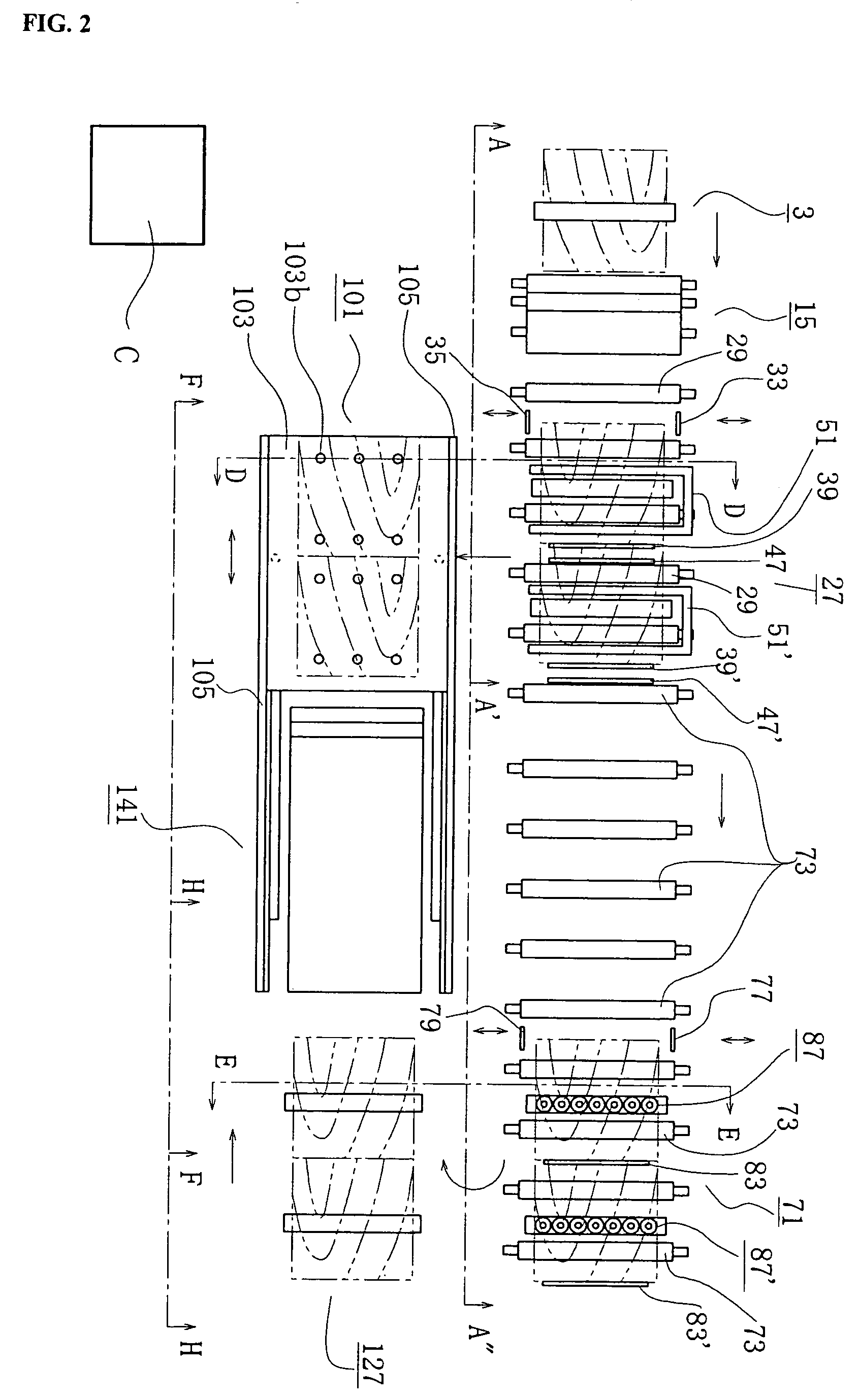 Method and apparatus of manufacturing glued laminated wood