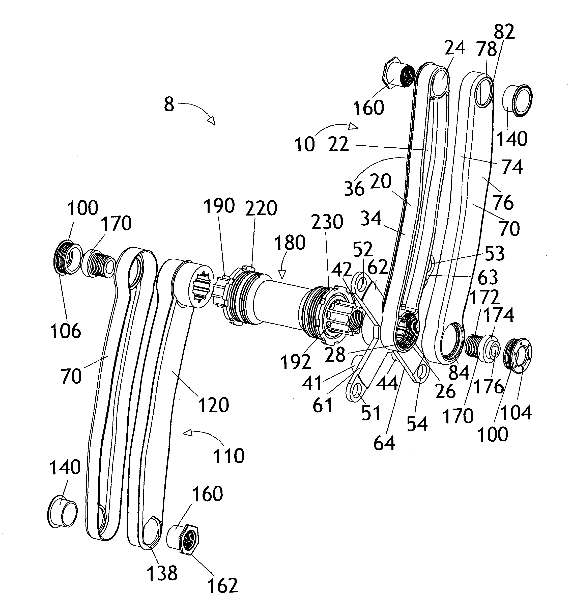 Bicycle crank arm