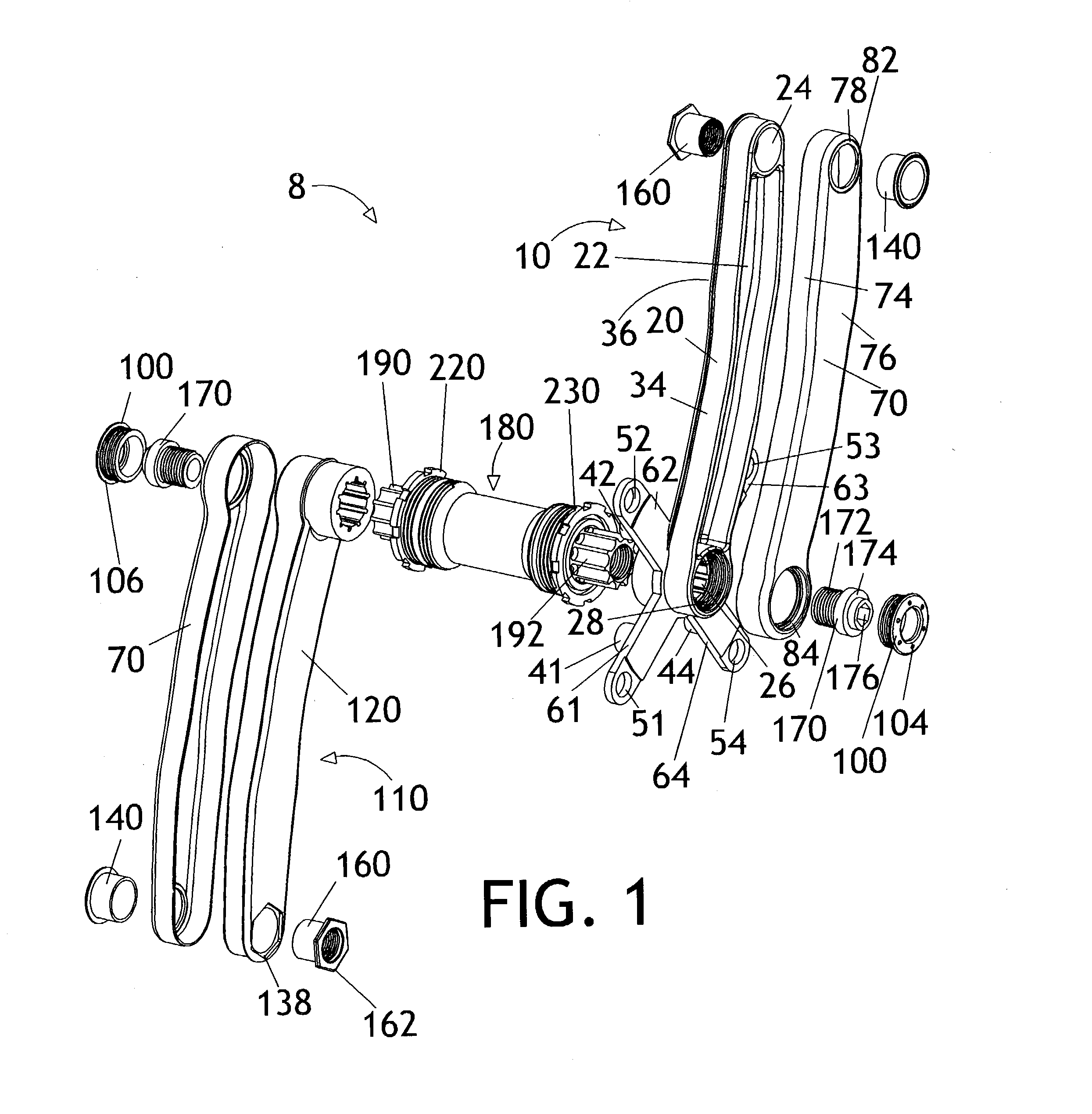 Bicycle crank arm