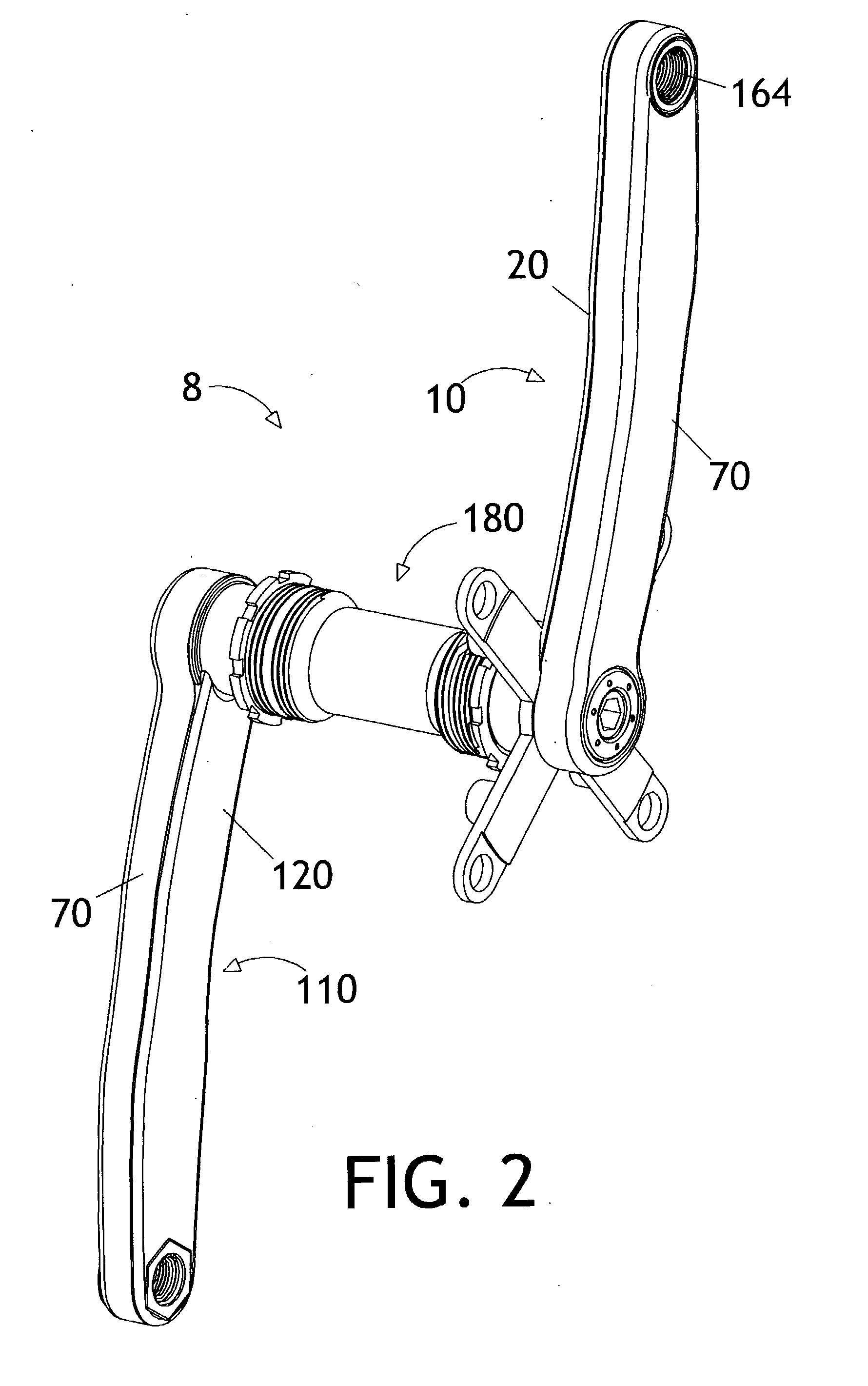 Bicycle crank arm