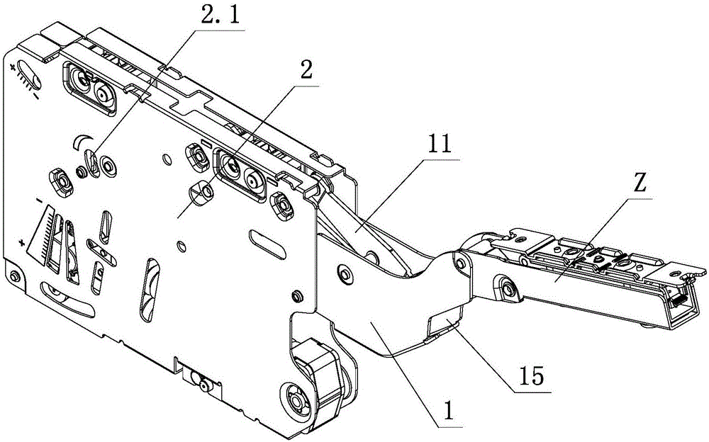 Damping adjusting mechanism of furniture overturning device