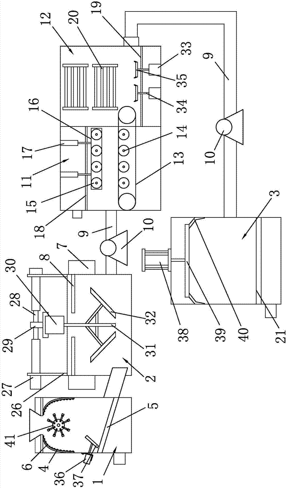 Sludge concentration and dewatering treatment method