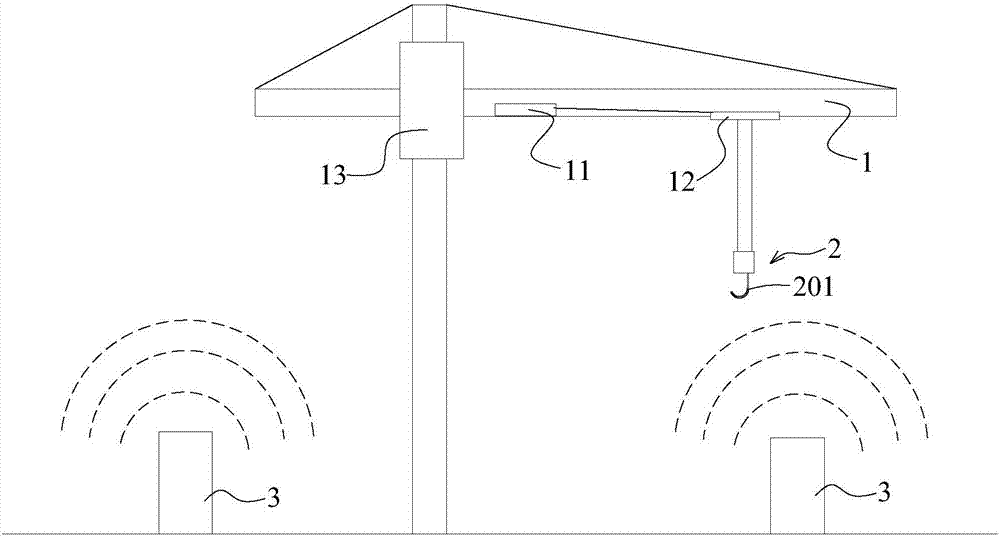 Intelligent tower crane system and operating method thereof