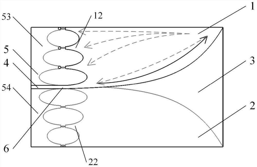 Method for improving working performance of antipodal Vivaldi antenna