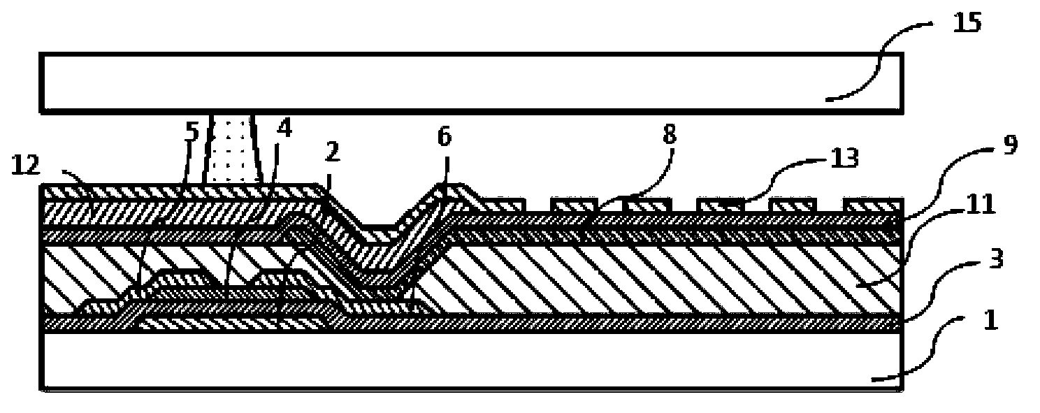 Array substrate and display device comprising same