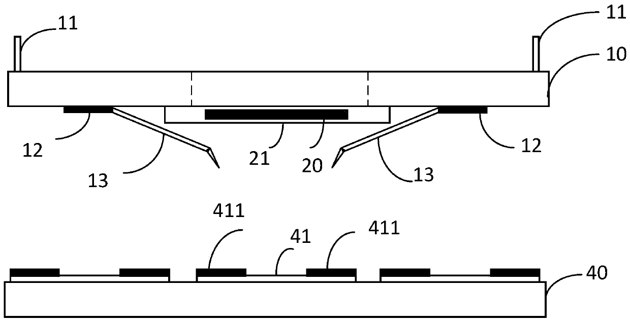 Probe card, detecting device and wafer detecting method