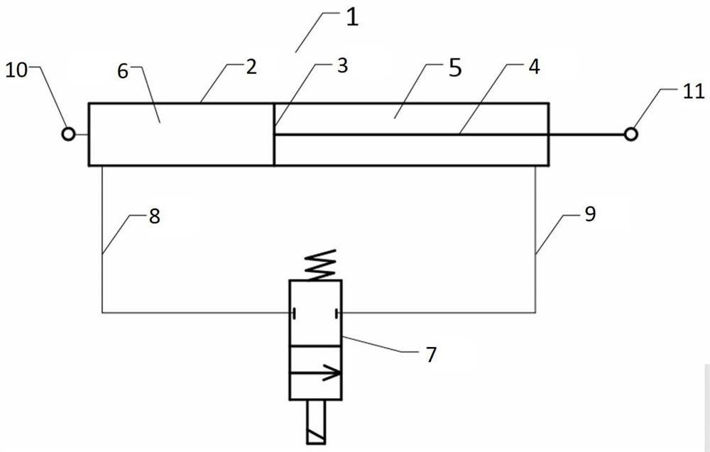 Rigidity-controllable supporting device and CT machine frame system