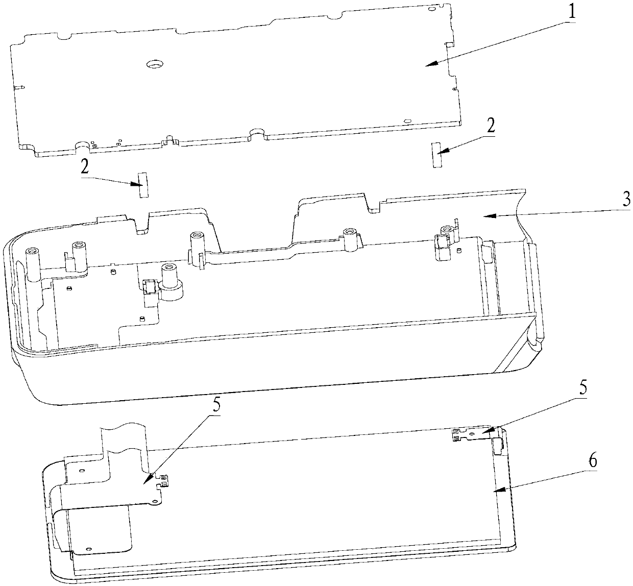 Liquid crystal screen safety disassembling prevention structure and method