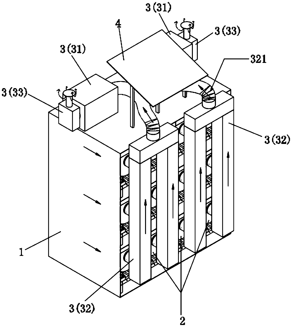 Fermentation treatment equipment and fermentation treatment method for various animal carcasses